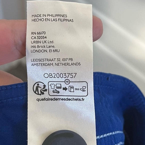 Maeve Wide-Leg Pants in Cobalt Blue - Picture 8 of 8